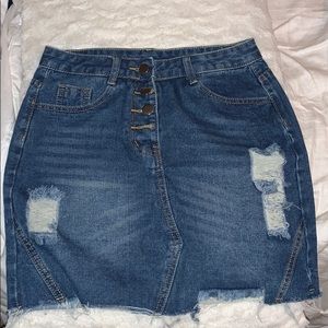 Jean Skirt !!